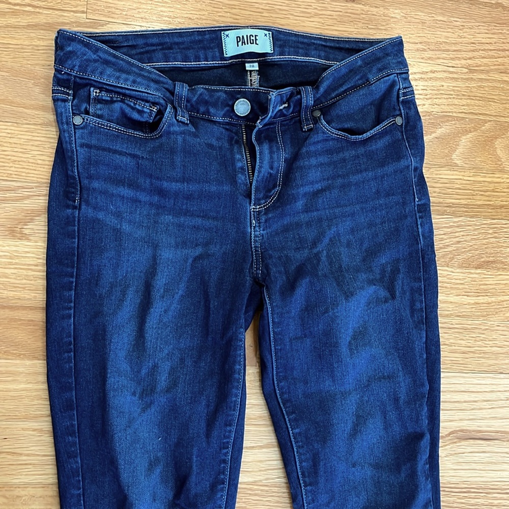 Paige skinny jeans size 28
